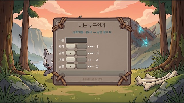 캐릭터 만들기